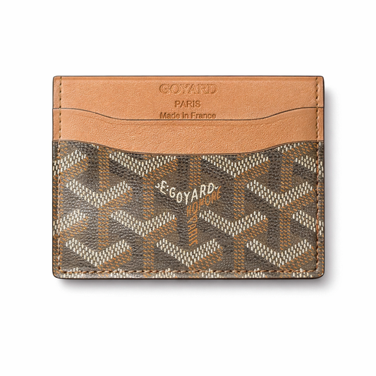 Go yard Brown card holder with box (in stock)