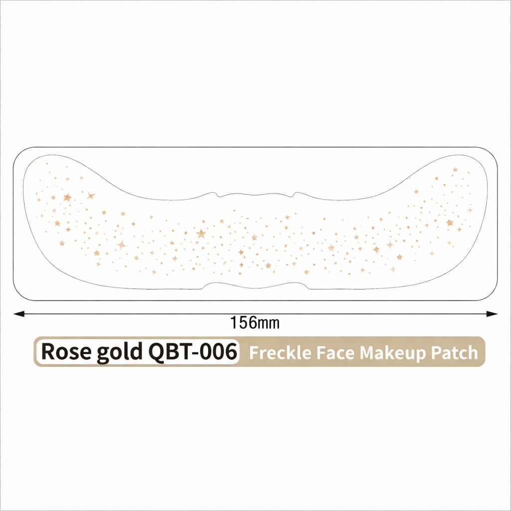 Freckles face makeup patches