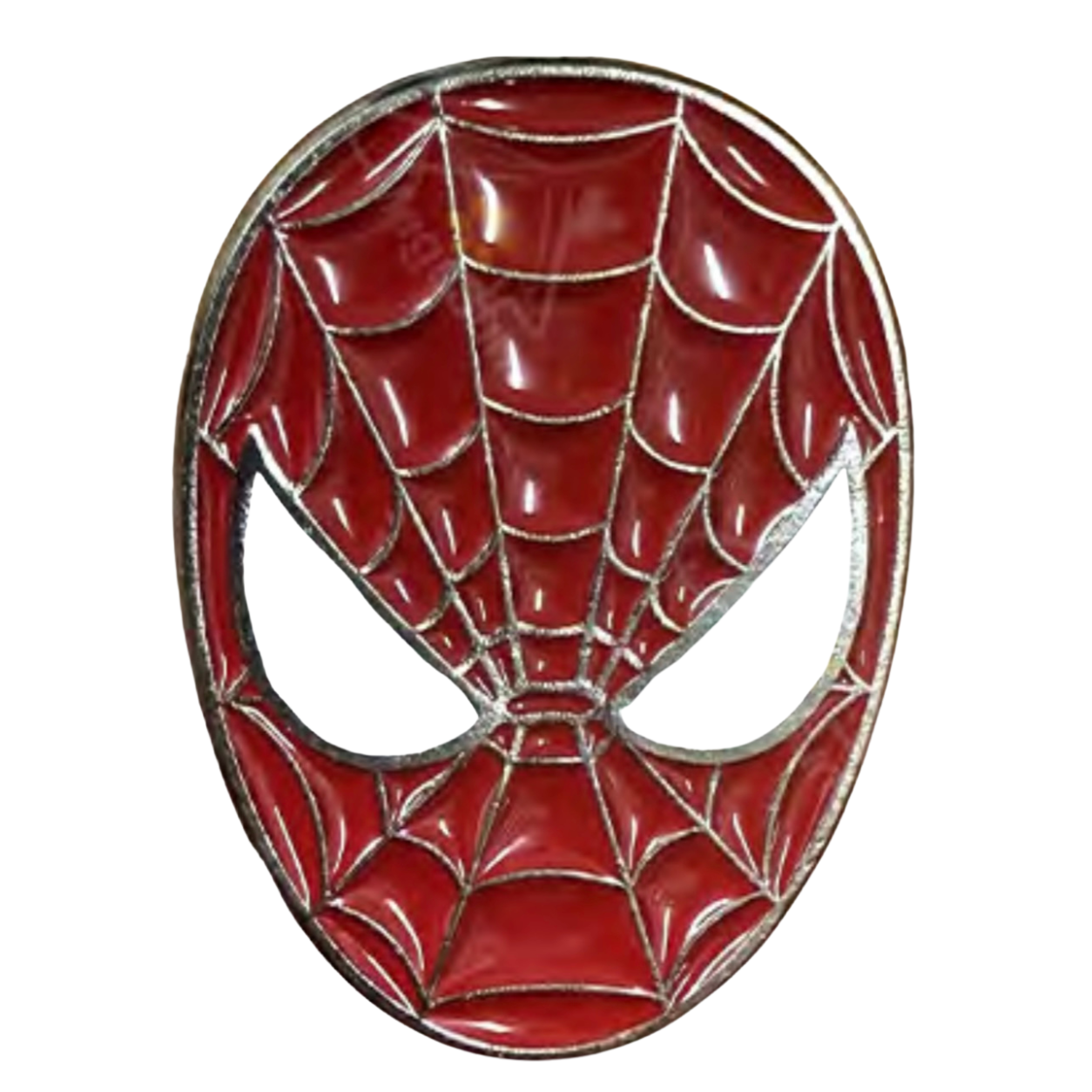 Spider-Man Mask Metal Phone Charm Sticker