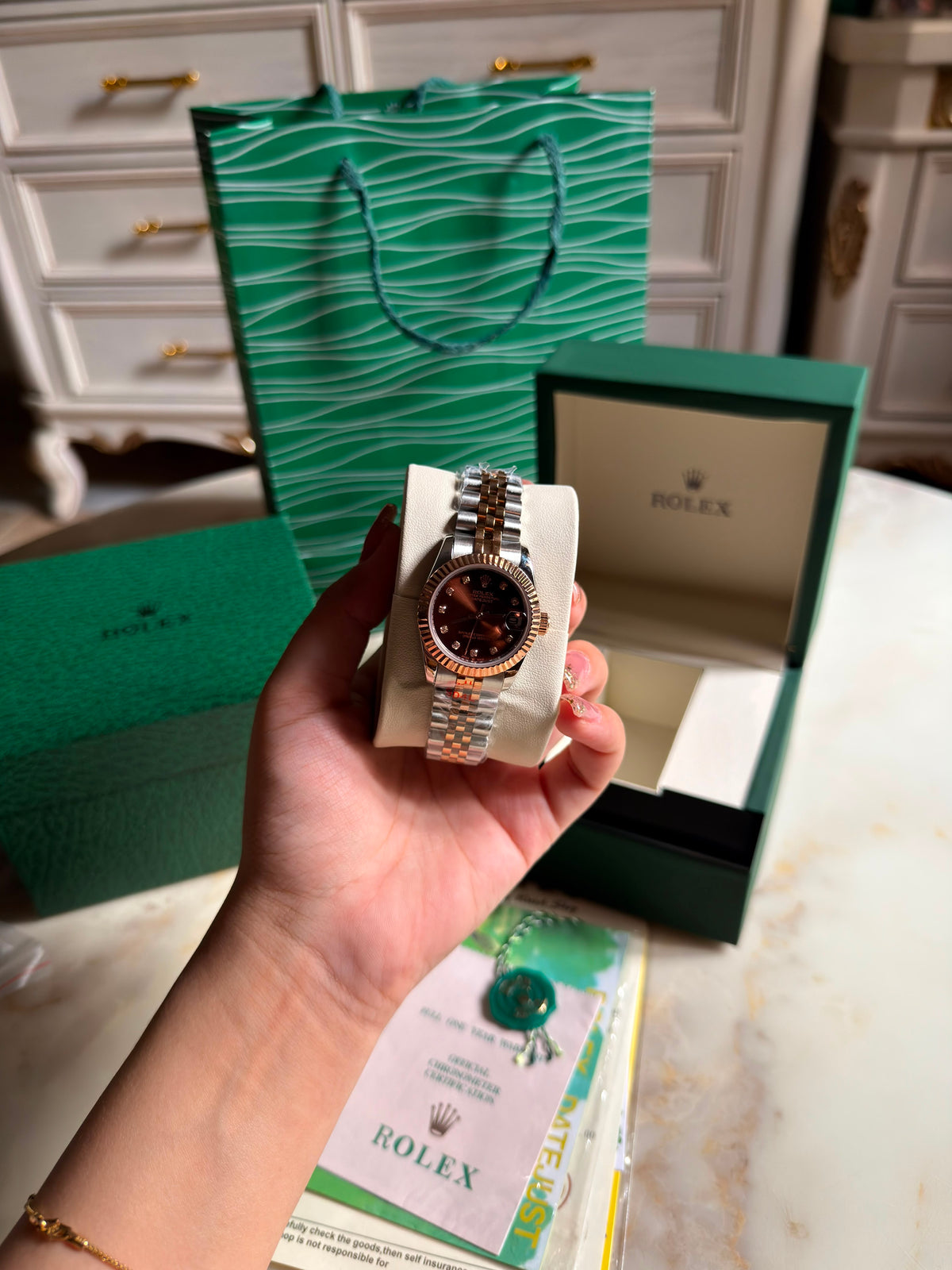 Rolex watch (With Box & Proper Packaging)