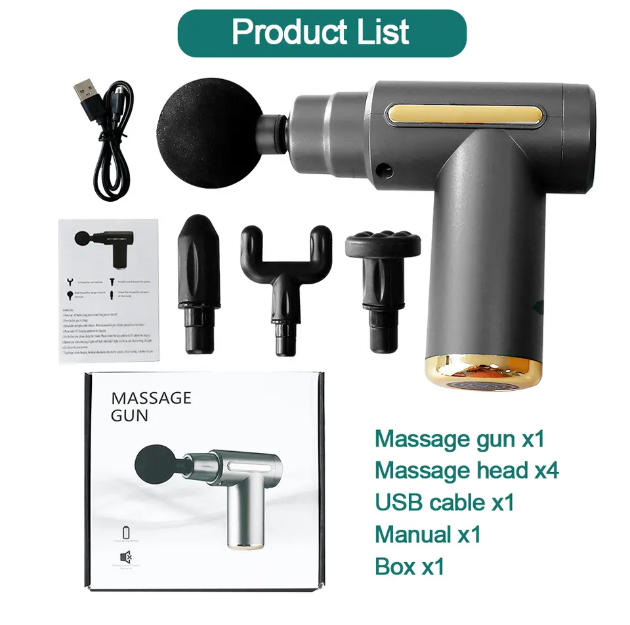 7 sensor massage gun