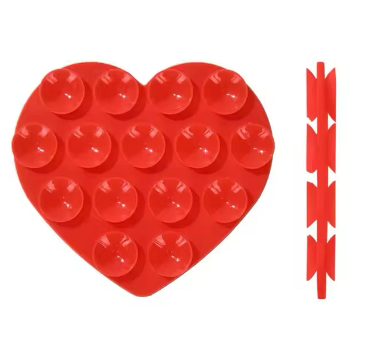 Heart double side grippy