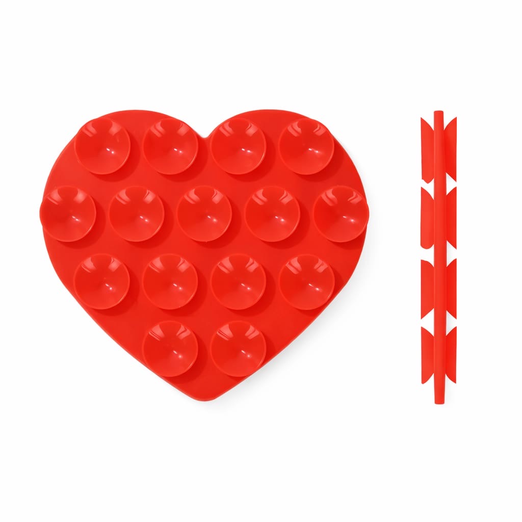 Heart double sided sticky grippy