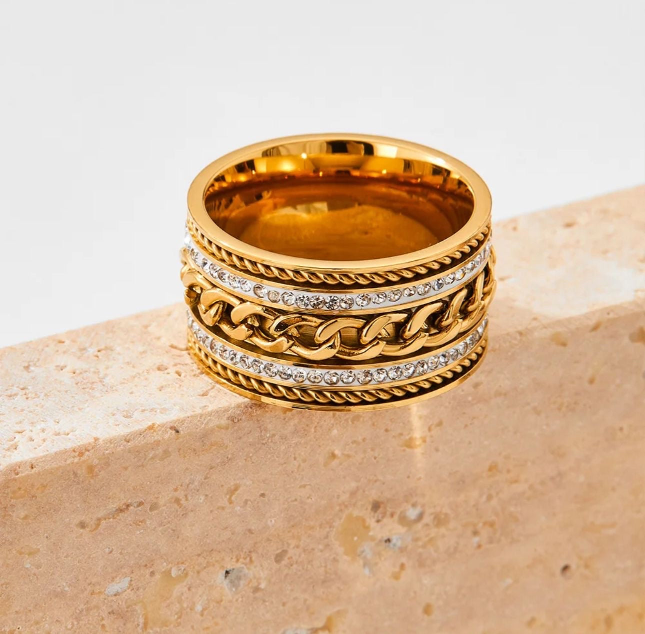 Gold Amphora Ring