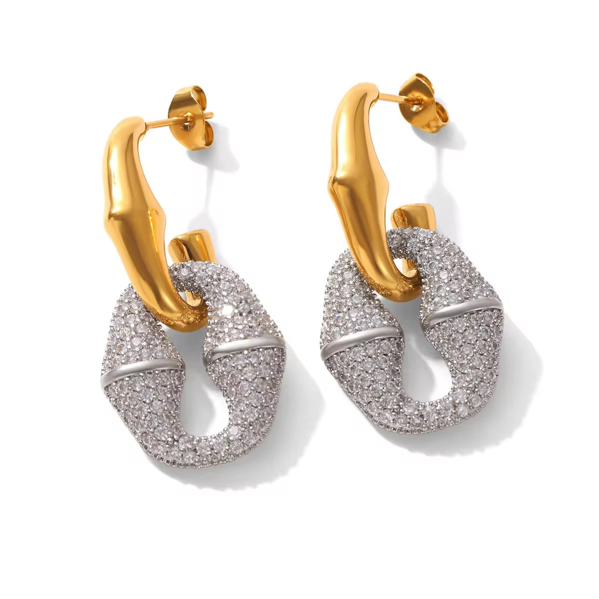 Hermes Celestia Crystal Drop Earrings