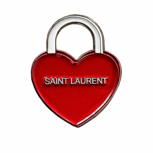 Saint Laurent Heart – Metal Phone Charm Sticker