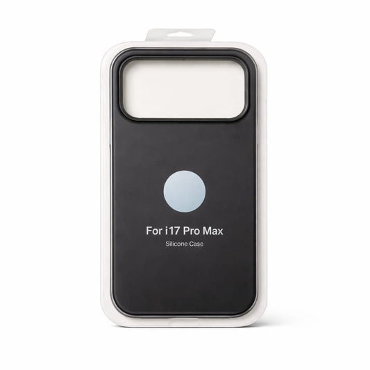 Iphone case Black 17 pro max silicone