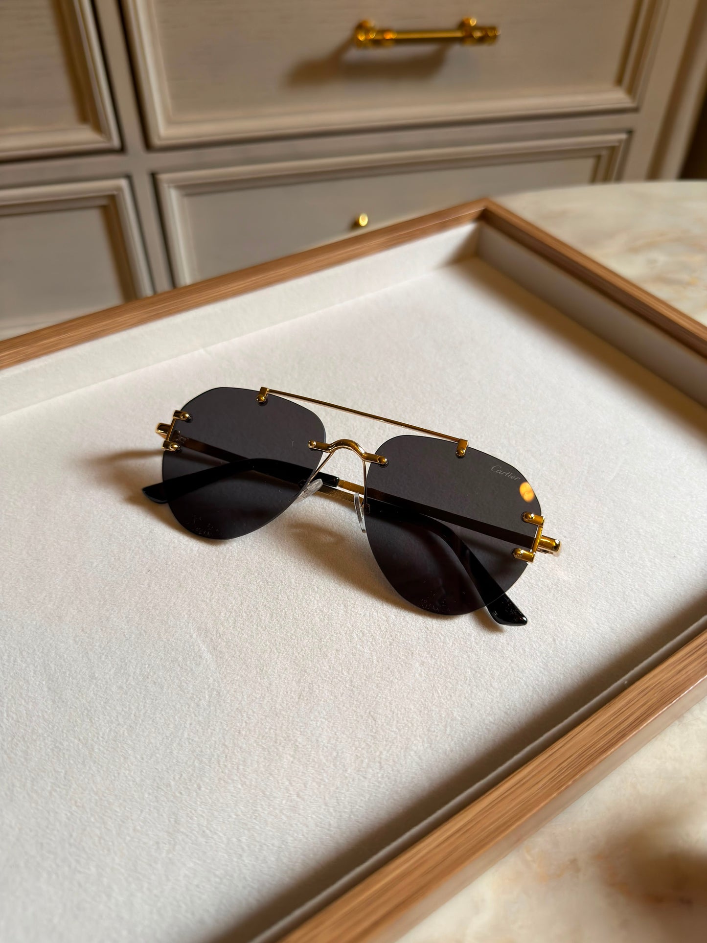 Chanel Black Glasses