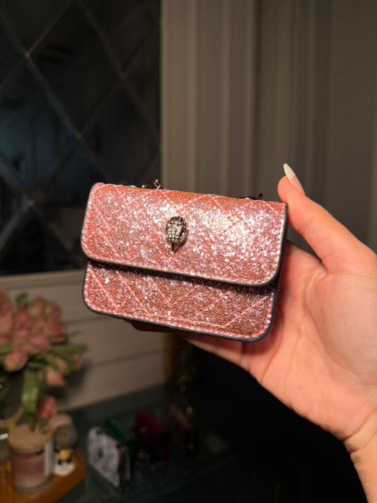 Kurt Geiger Kensington Mini Quilted Bag – Pink (IMMEDIATE DELIVERY AVAILABLE)