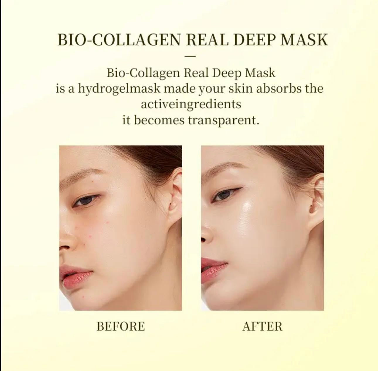 4pcs  Bio collagen mask with box