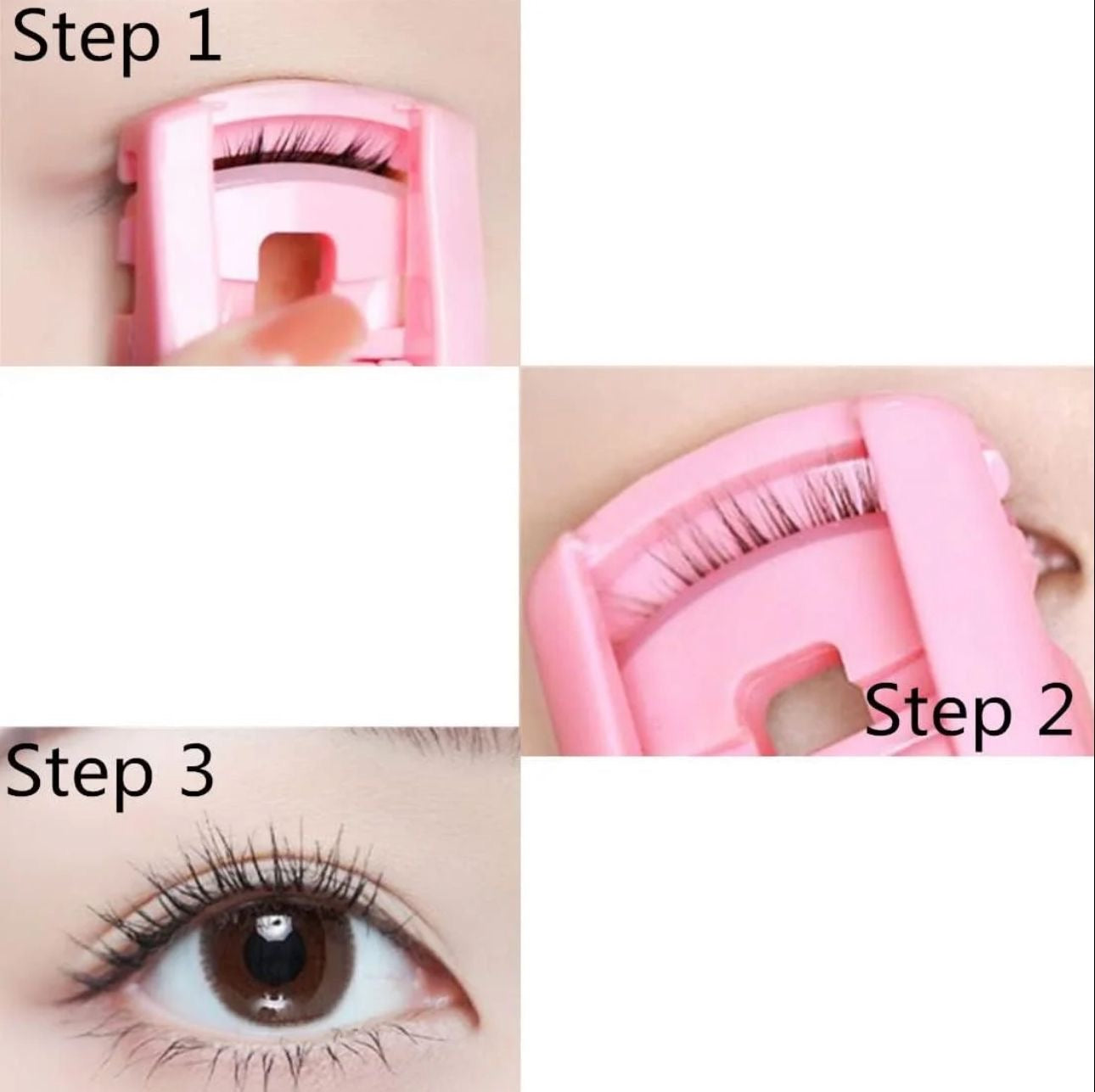 Mini eyelash curler