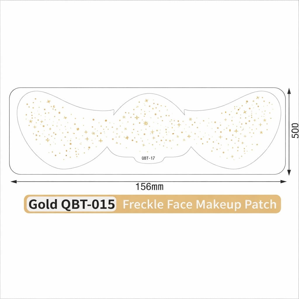 Freckles face makeup patches