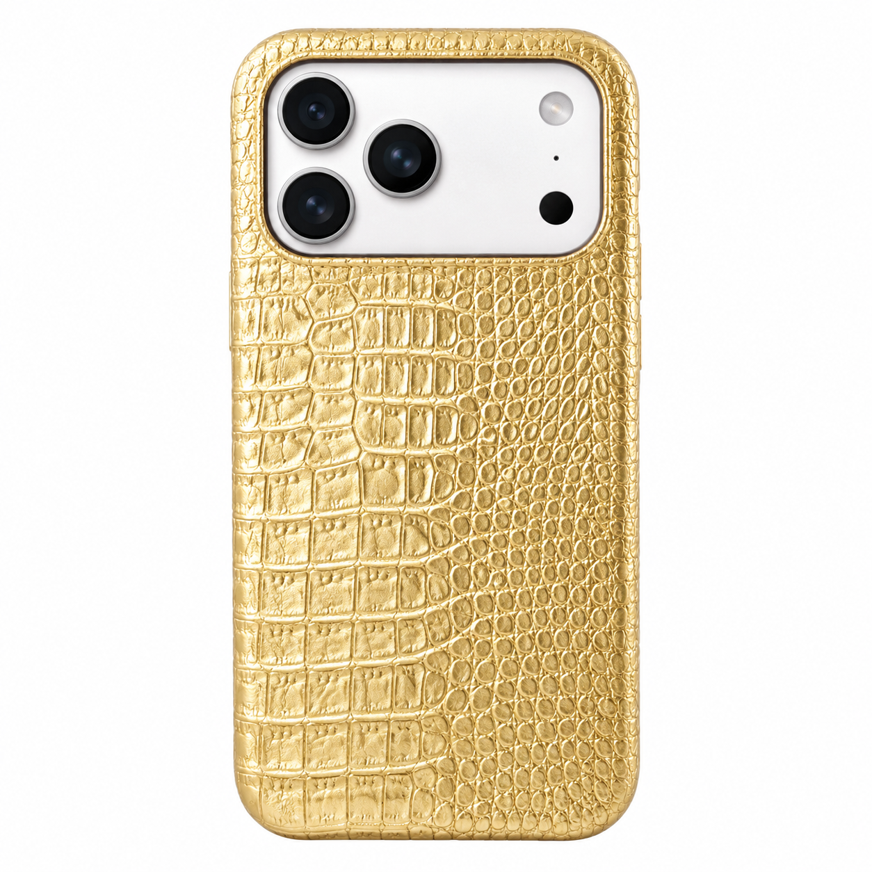 Crocodile Leather Phone Case 17 Pro Max