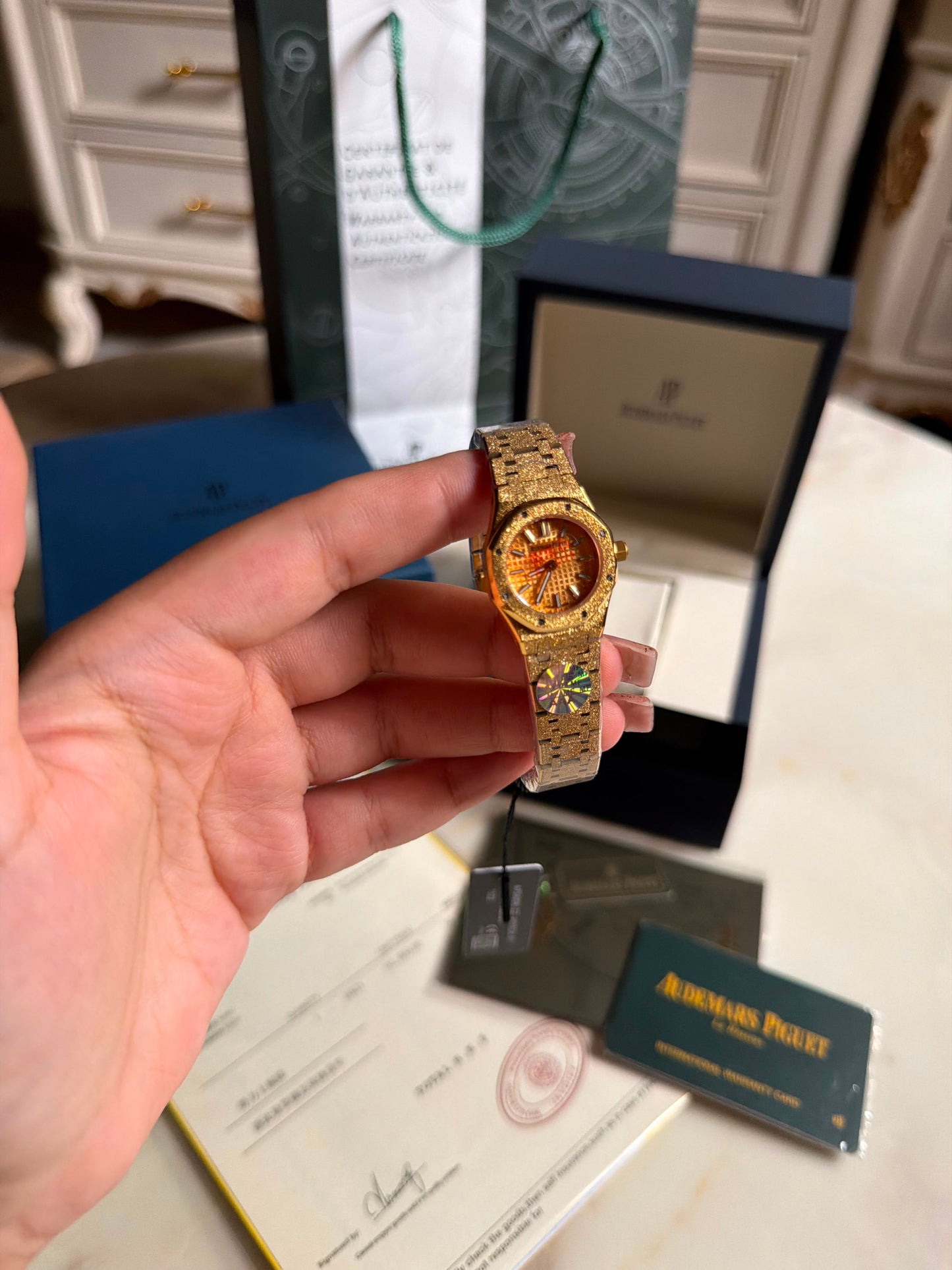 Audemars Piguet Watch (With Box & Proper Packaging)