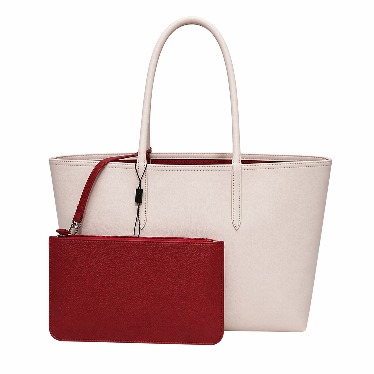 Lacoste Anna Reversible Tote with Removable Pouch