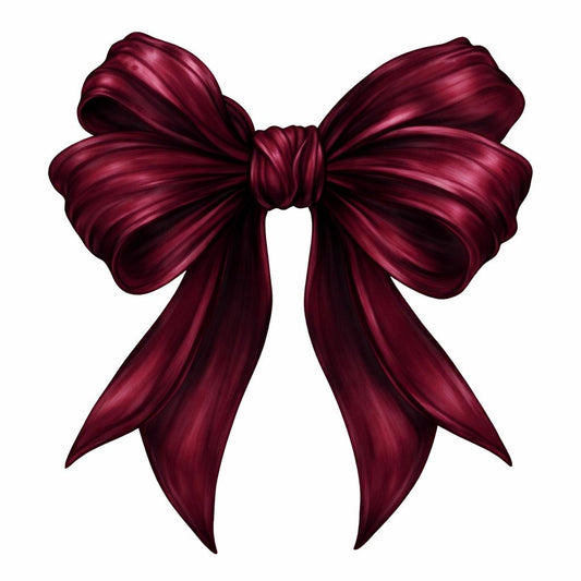 Red vine Bow – Metal Phone Charm Sticker