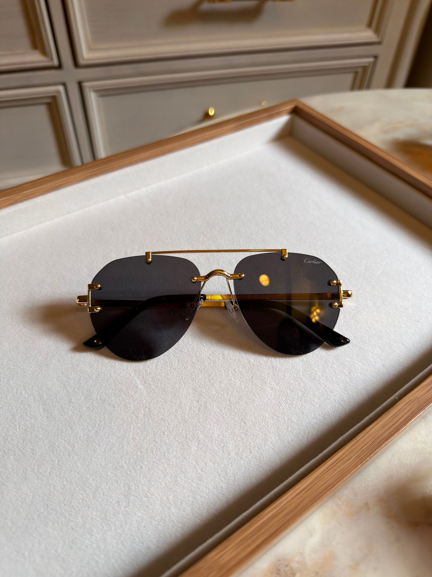 Chanel Black Glasses