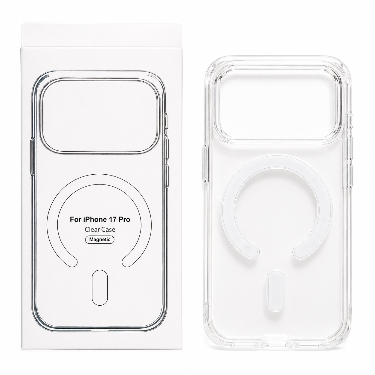 Iphone case Magnetic Clear Available