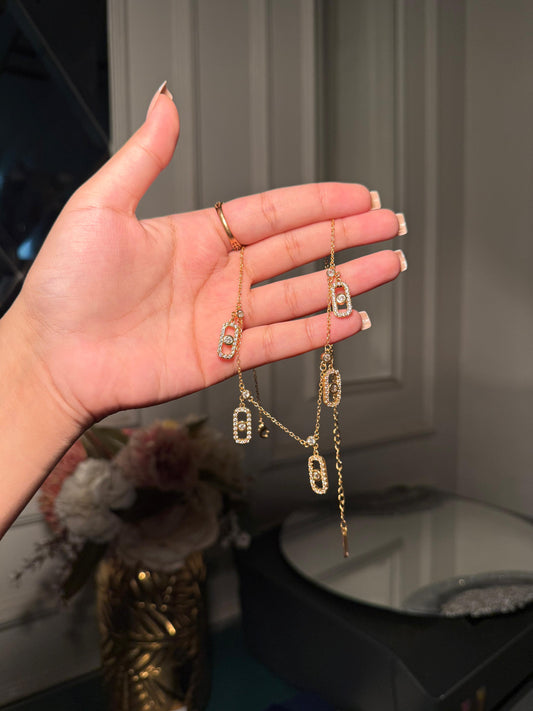 Messika B.Zero1 Rock Chain Necklace/Earring