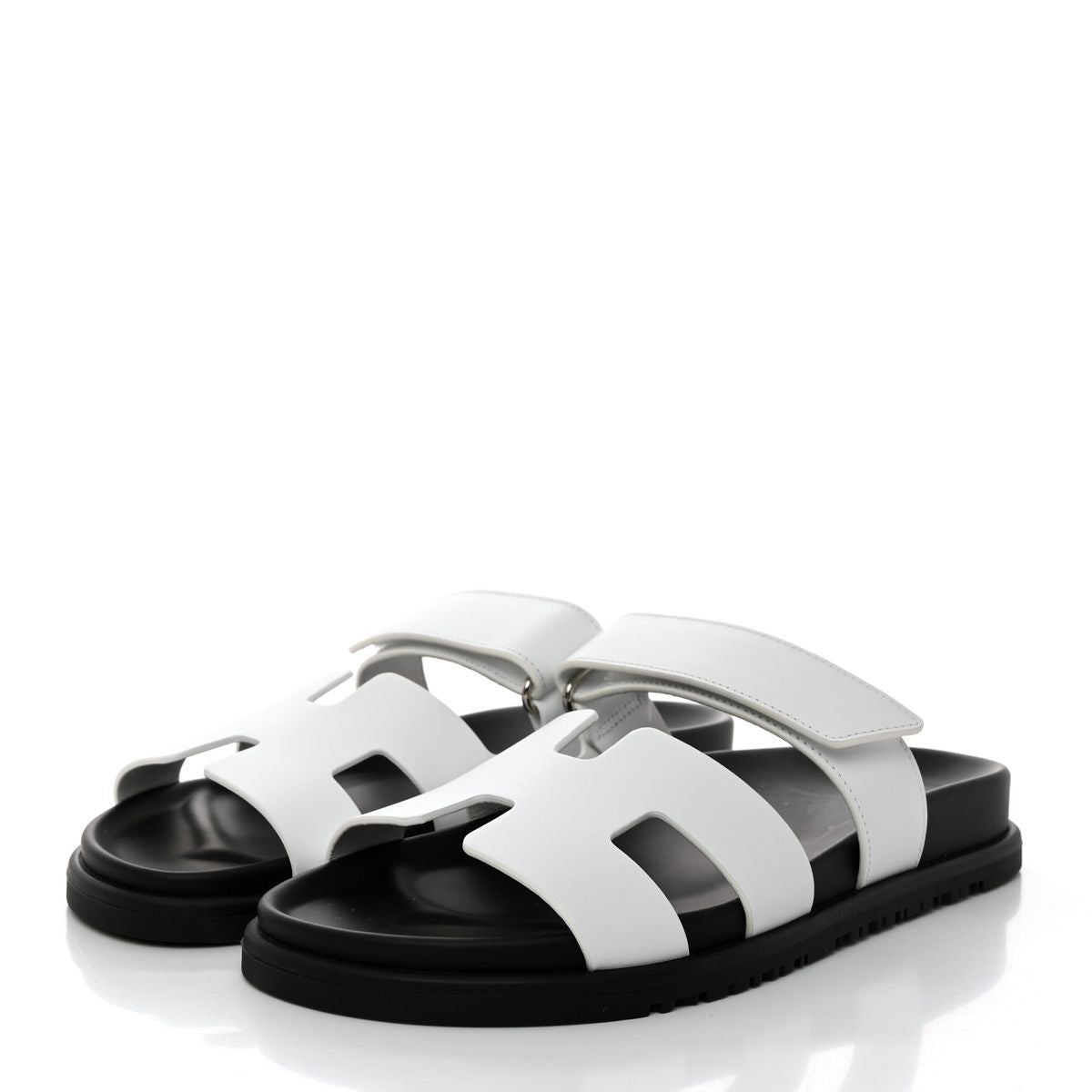 Hermes Calfskin Womens Chypre Sandals