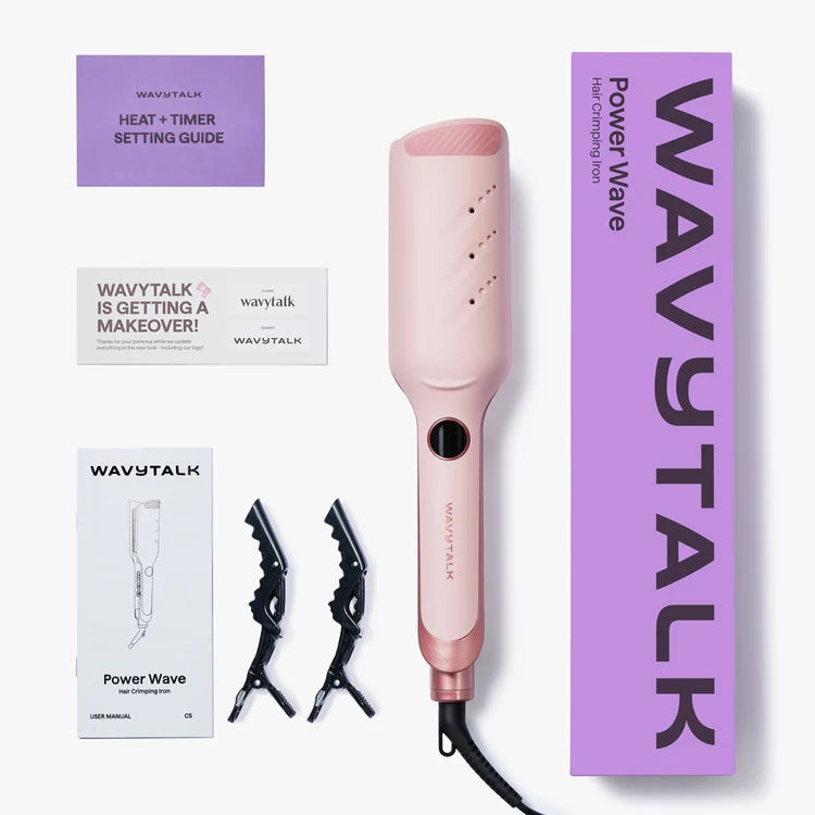 Wavy talk Power Wave
Hair Crimping Iron (Immediate Delivery available)