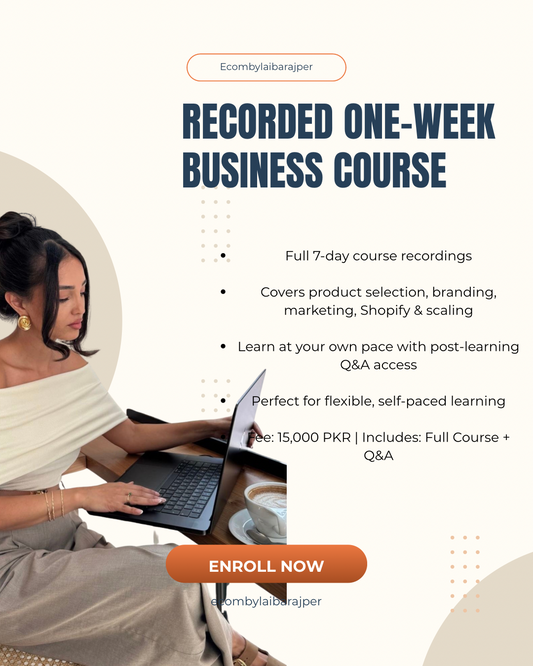 RECORDINGS OF THE ONE-WEEK BUSINESS COURSE