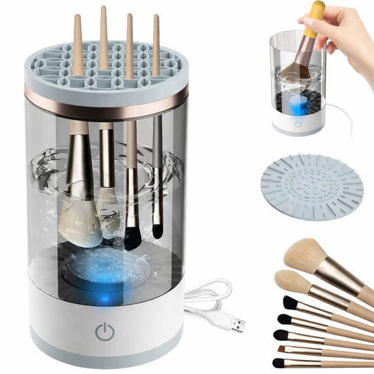 Portable Makeup brush cleaner