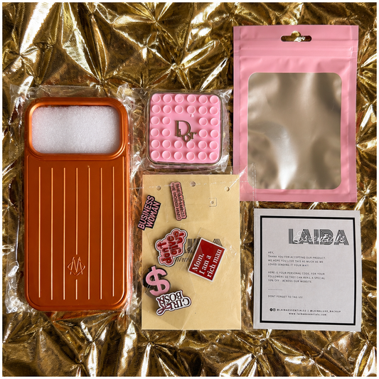 4 pcs Rimowa phone case set.