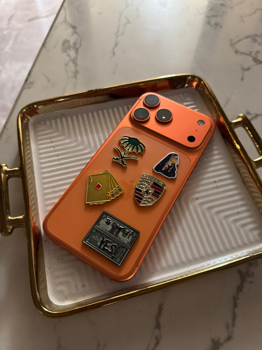 Phone sticker charm pack of 5 bundle 3