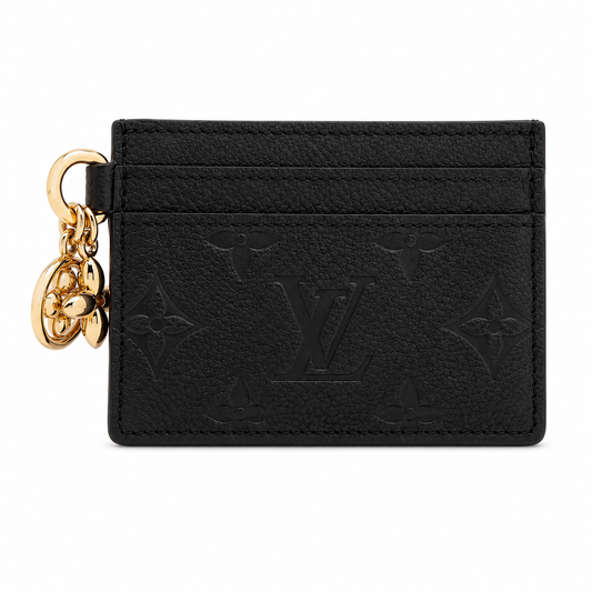 Louis Vuitton Monogram Empreinte LV
Charms Card Holder