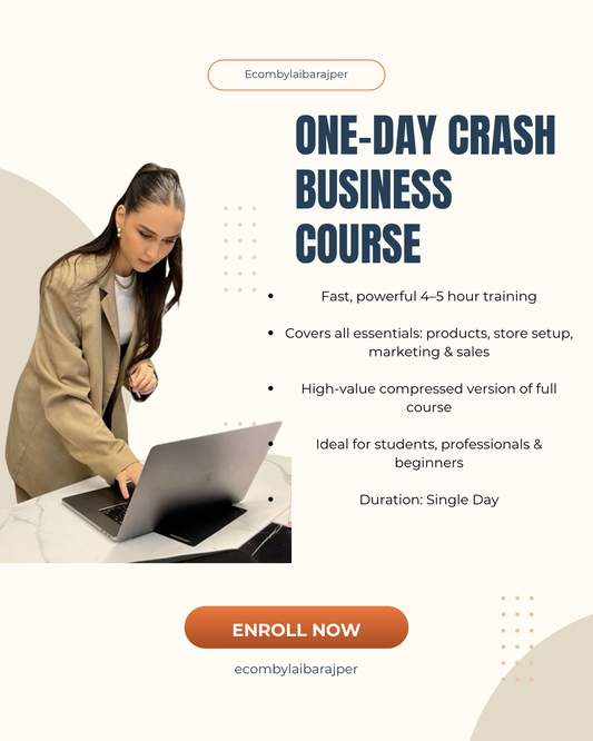 ONE-DAY CRASH BUSINESS COURSE