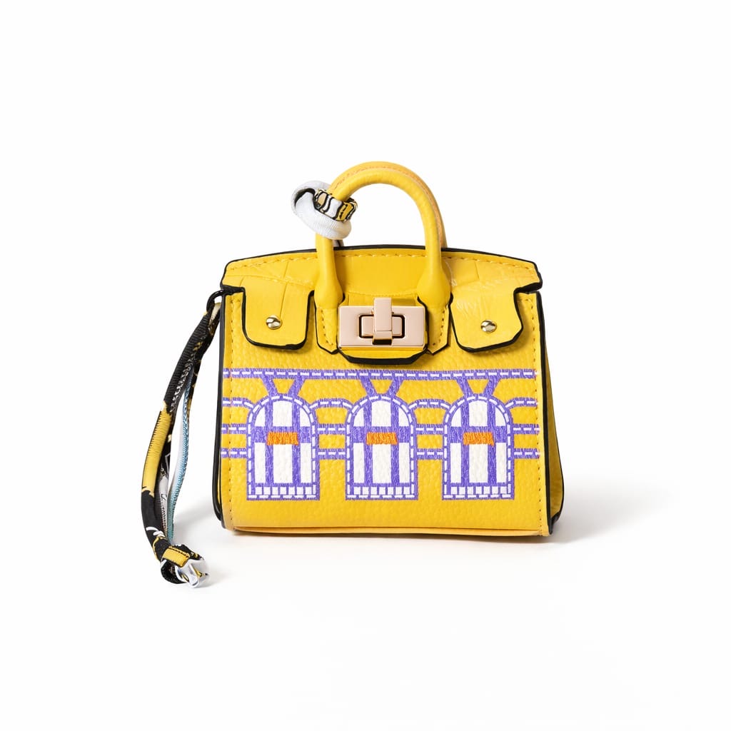 Hermes Fauxborg Birkin Mini bag charm