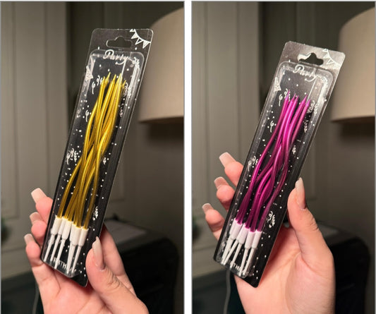 Pack of 6 spinal candle