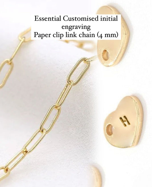 Initial Paper clip Link Chain