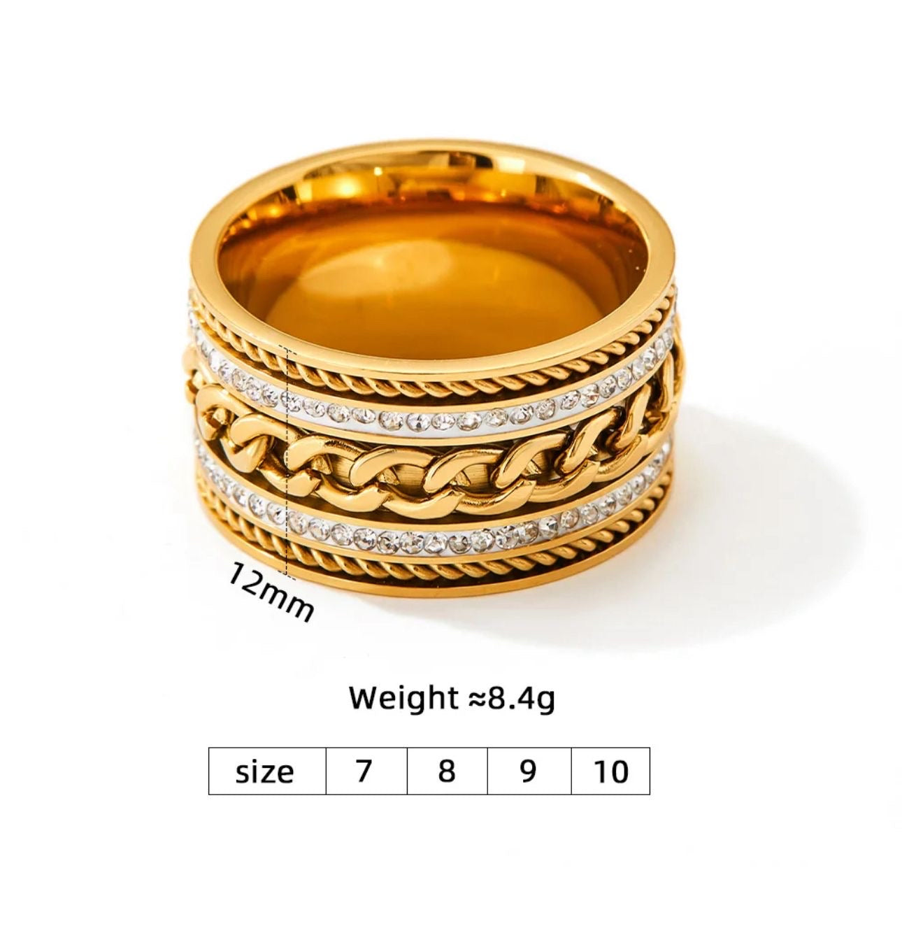 Gold Amphora Ring