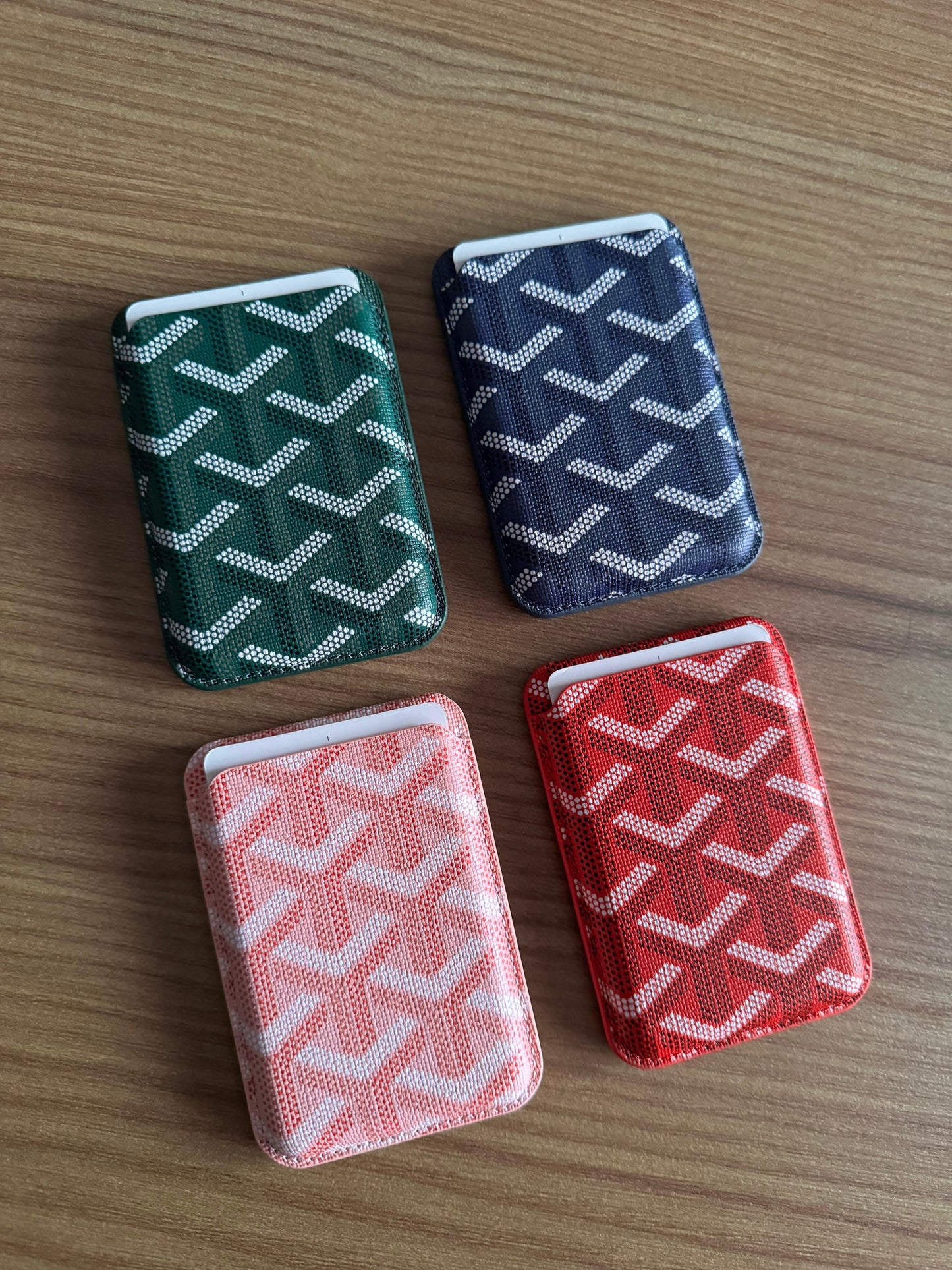 Goyard cardholder & stand