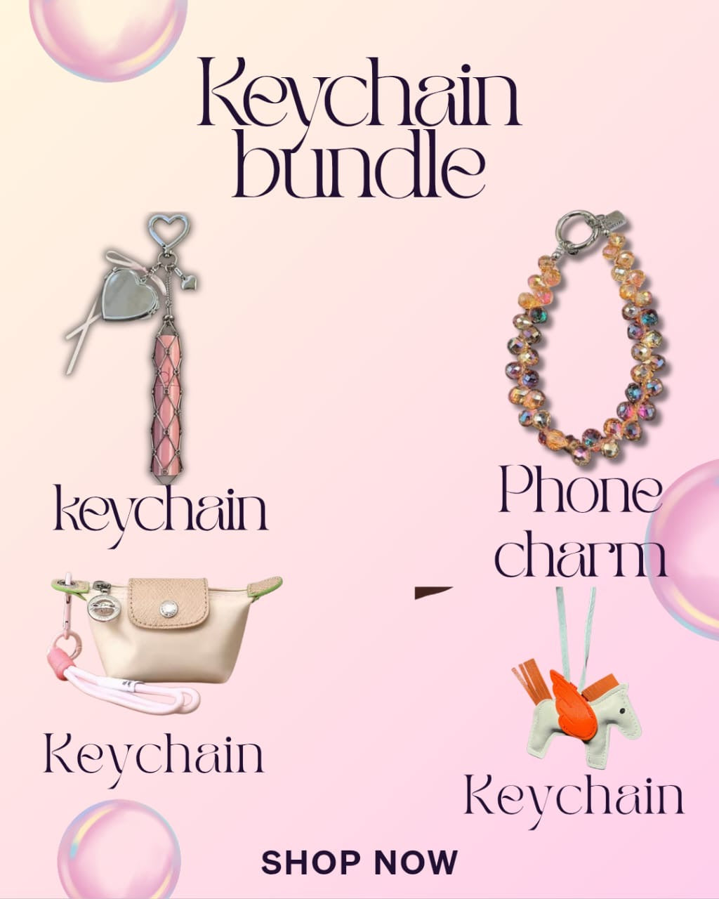 Bag Charms Bundle