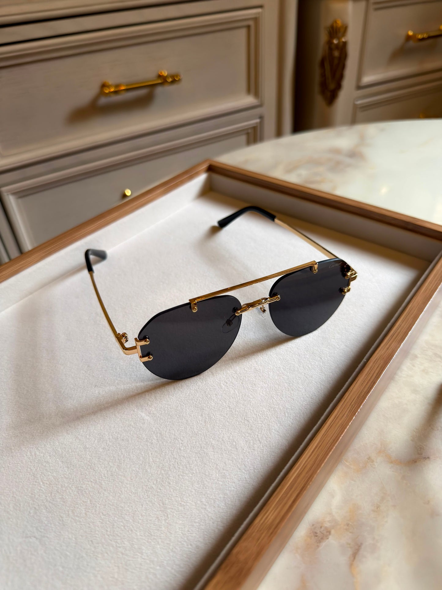 Chanel Black Glasses
