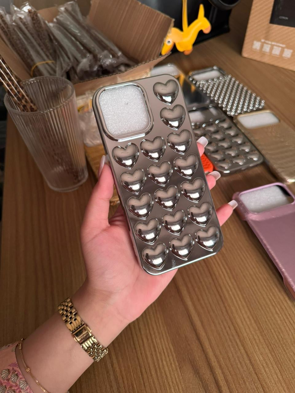Chrome Heart Phone Case