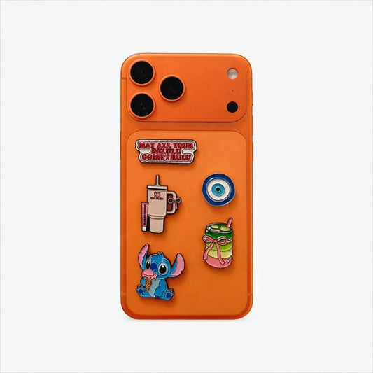 Metal Phone Charm Sticker Pack 
of 5 bundle 5