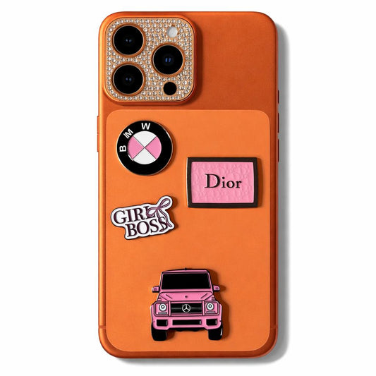 Metal Phone Charm Sticker Pack 
of 4 Bundle 31