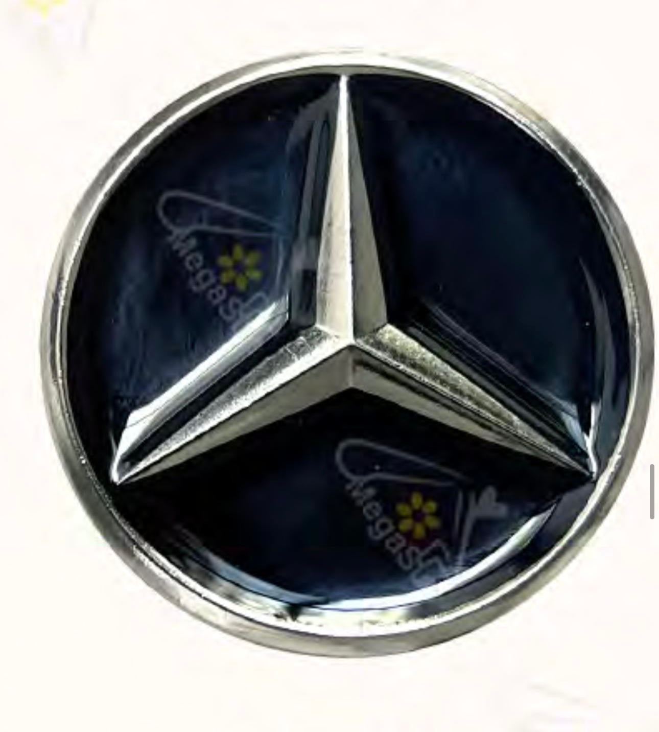 Mercedes 25MM Metal Phone Sticker