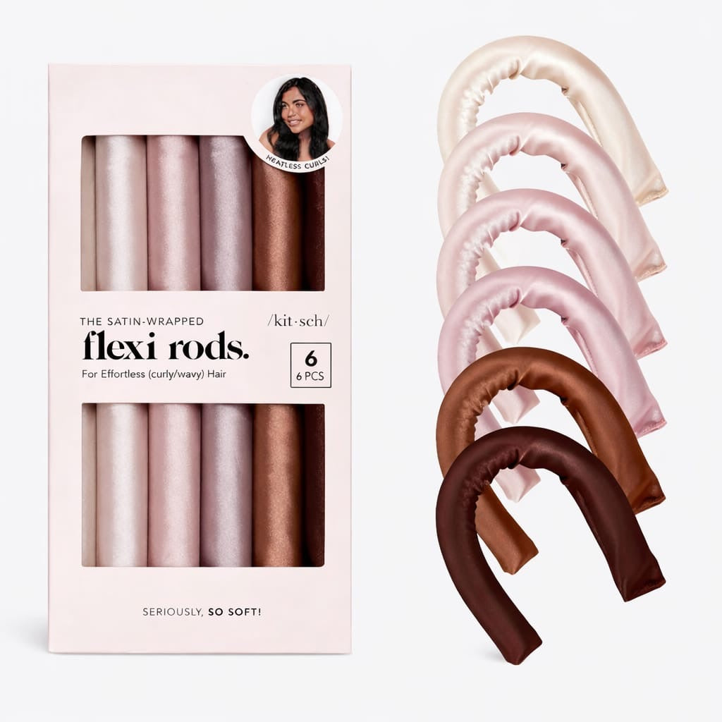 Overnight Heatless Curling Flexi Rods (Available)