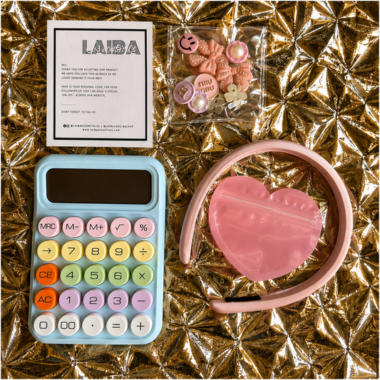 3pcs Blue Calculator Value pack