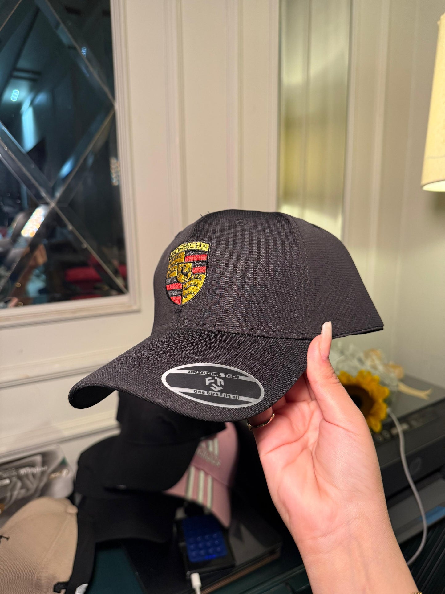 black Ferrari hat