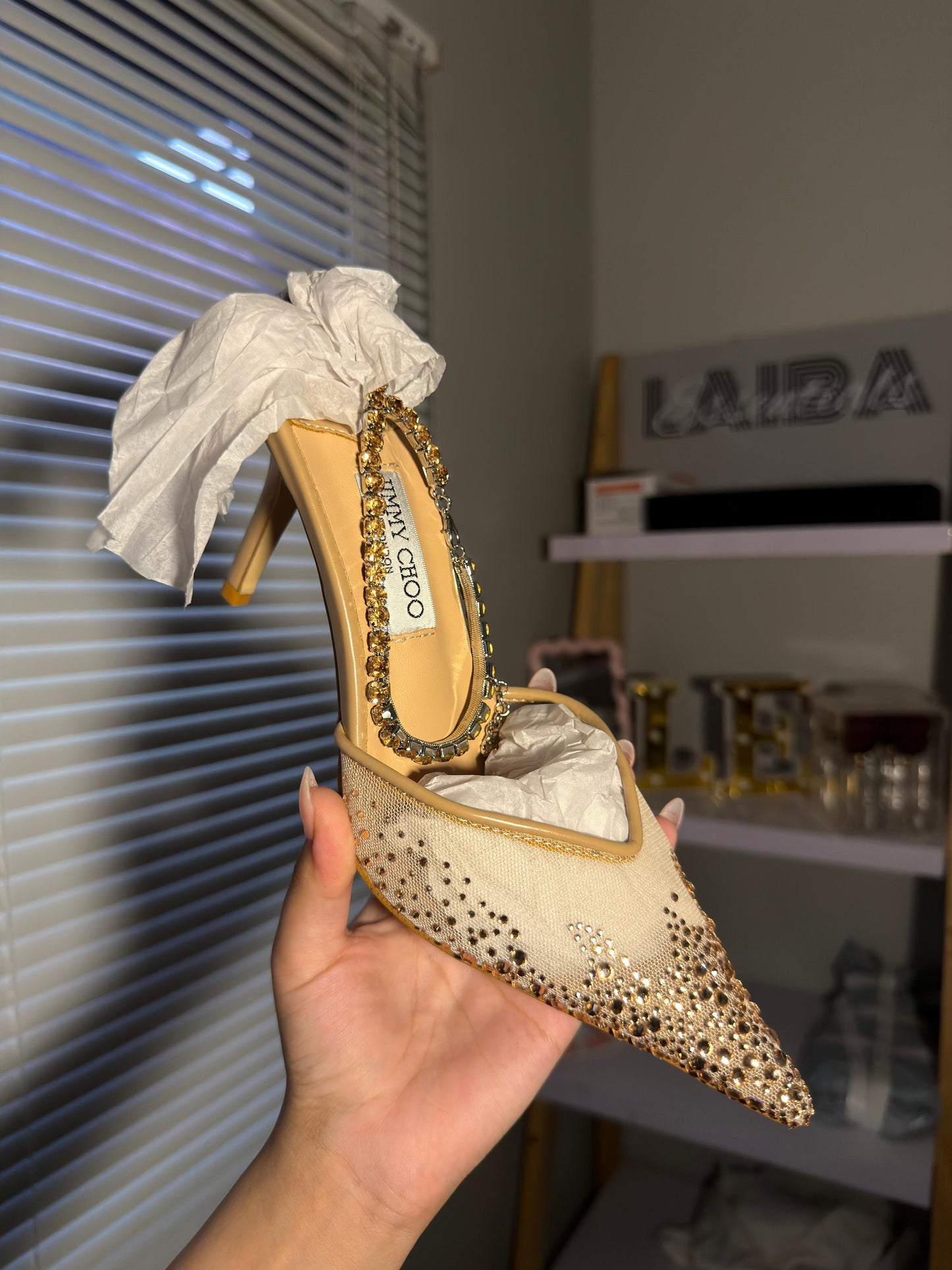 Jimmy Choo Heels (Entire Box Packaging)