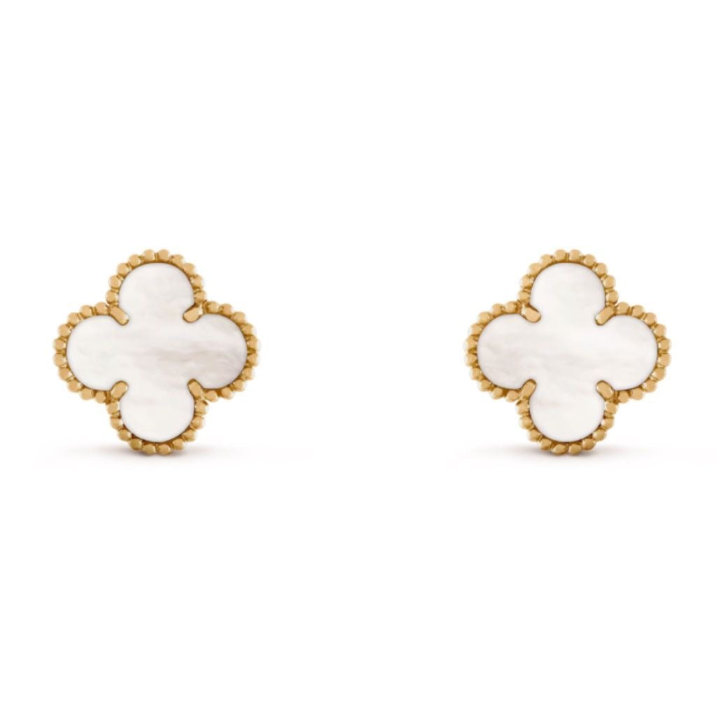 Van Cleef & Arpels- Vintage Alhambra earrings(with box & proper packaging)