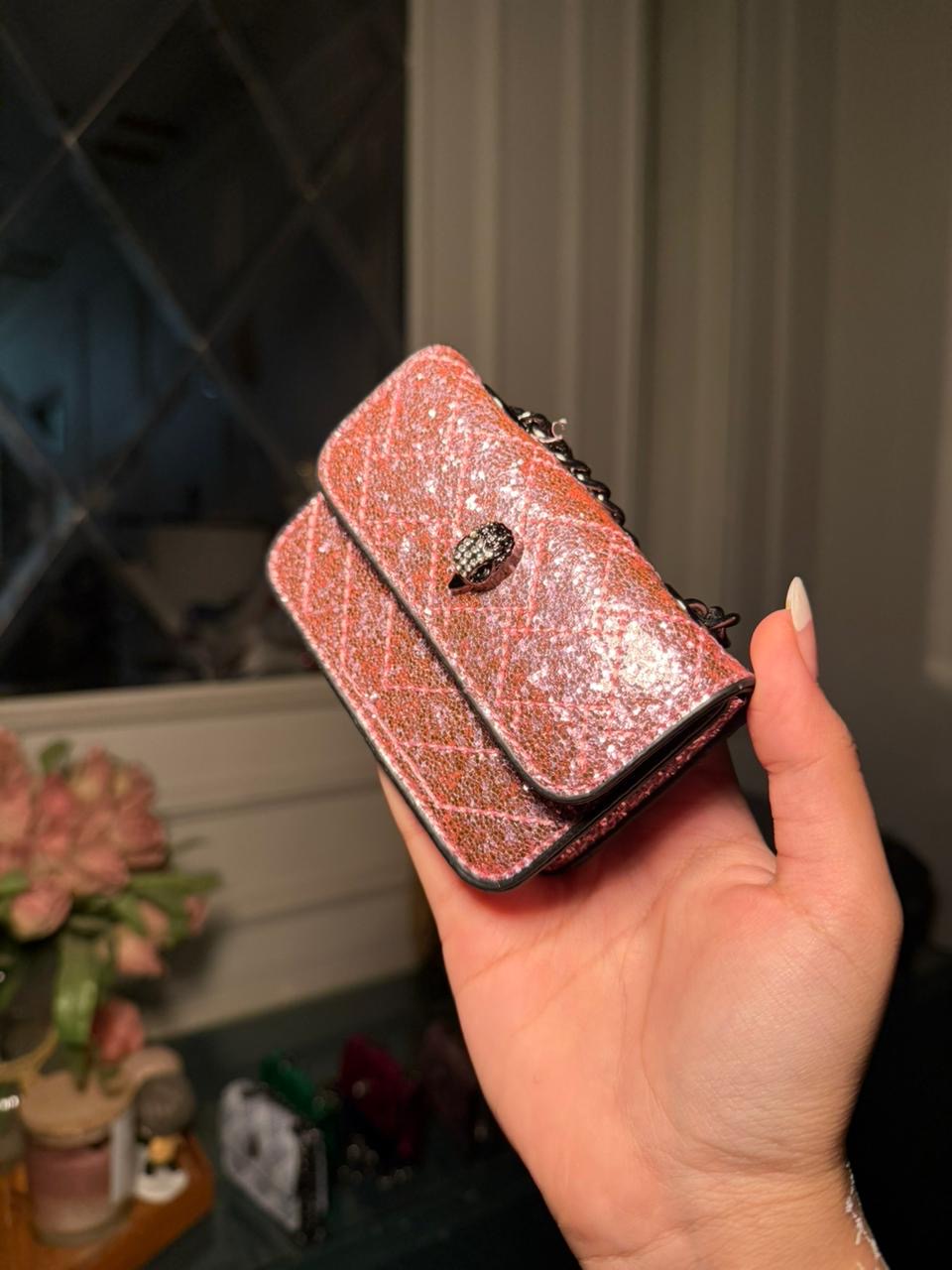 Kurt Geiger Kensington Mini Quilted Bag – Pink (IMMEDIATE DELIVERY AVAILABLE)