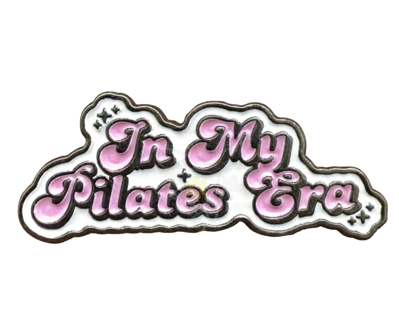 In My Pilates Era (Text) – 34×13.5mm  Metal Phone Sticker