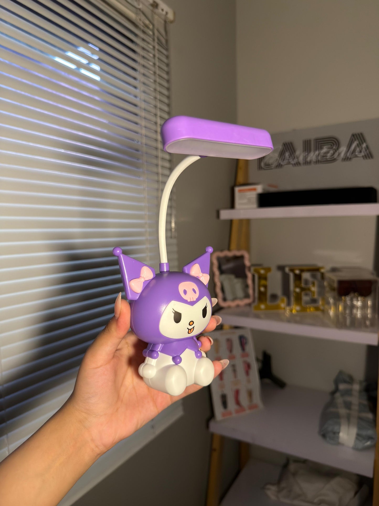 Kuromi Portable light kids table lamp